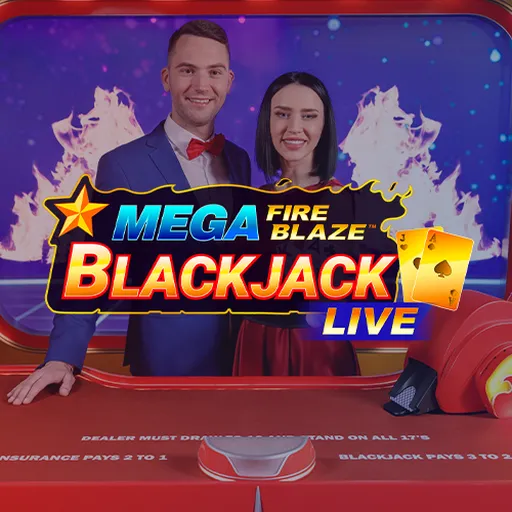Mega Fire Blaze Blackjack Live